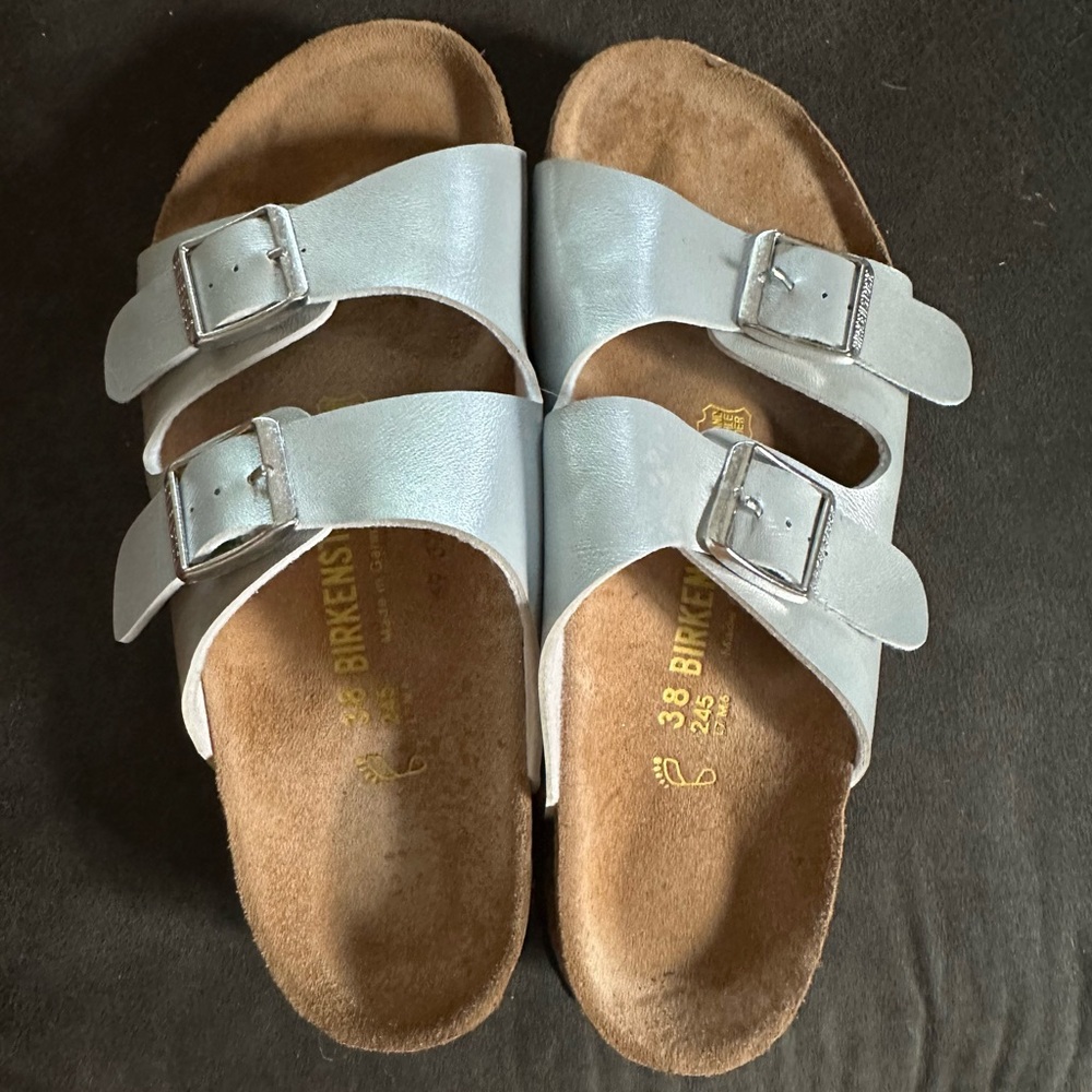 Birkenstock Light Gray Sandals
